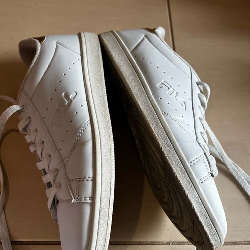 Fila athletic shoes used, white, size 41
