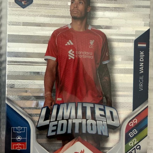Van Dijk Limited Edition FIFA 365 card new