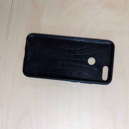Spigen Rugged Armor case for Xiaomi Mi A1 used, black matte