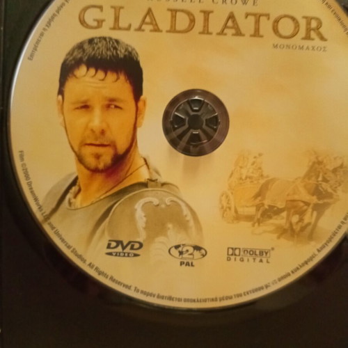 DVDs Monomahos and Megas Alexandros like new, historical, dubbed