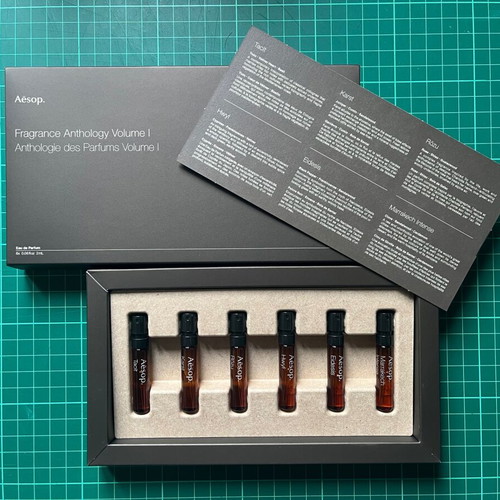 Aesop Fragrance Anthology Volume 1 mini perfumes new, Eau de Parfum 2 ml