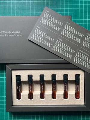 Aesop Fragrance Anthology Volume 1 mini perfumes new, Eau de Parfum 2 ml