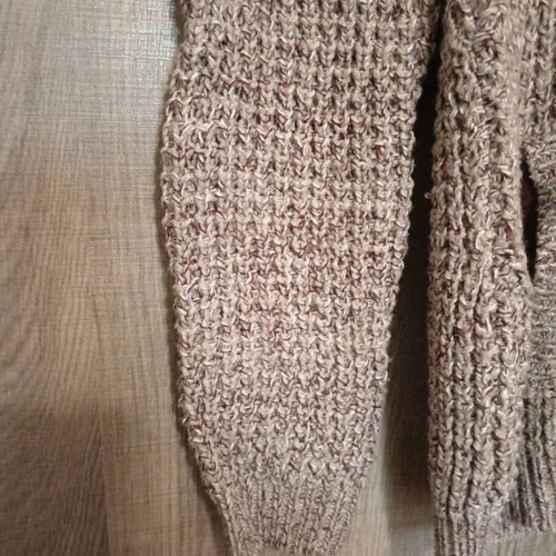 Knitted cardigan H&M like new, beige brown size M