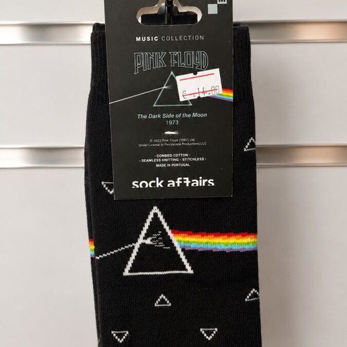 Pink Floyd Dark Side of the Moon socks, Sock Affairs