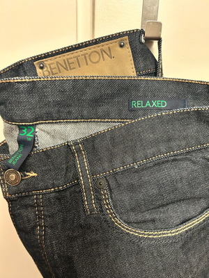 Τζιν Benetton αντρικό σαν καινούργιο μέγεθος 32