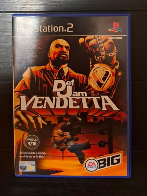 Def Jam Vendetta PS2 game used, action fighting