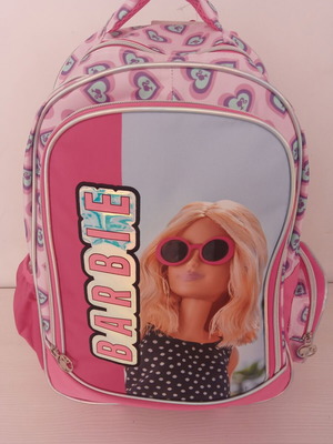 Gim Barbie Holographic School Backpack new