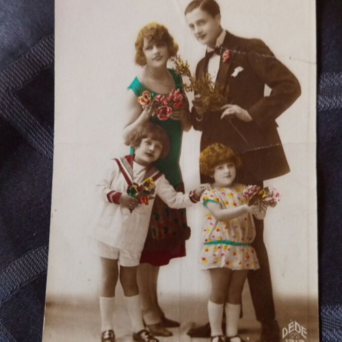 Greek postcard 1927 used with minor creases