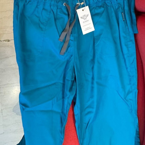 Medical apron new, sky blue, size XL