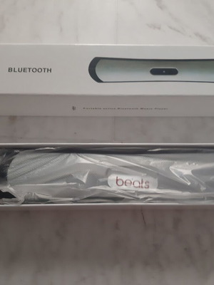 Φορητό ηχείο Bluetooth μαύρο ασημί καινούργιο