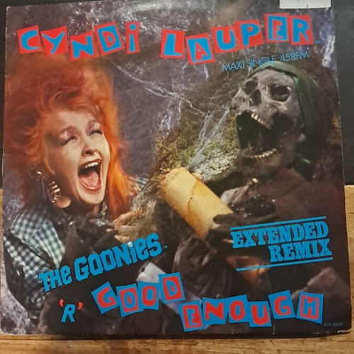 The Goonies R'Good Enough Maxi Single used, Cyndi Lauper