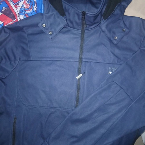 Scandinavian Explorer 71 10 21 men's jacket 5XL blue new with fleece lining