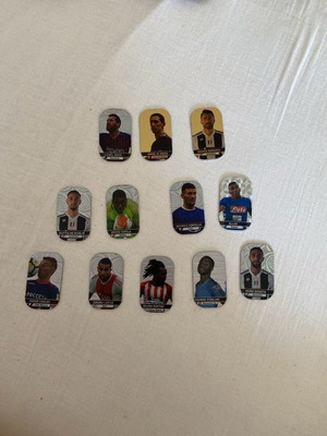Football Stars 2018-2019 football caps, pack of 12