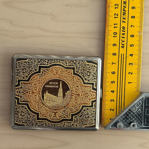 Vintage Austrian cigarette case 1970-1980