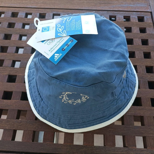 Athens 2004 Adidas hat new, authentic size 56 cm