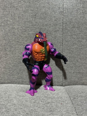Masters of the Universe Tung Lashor action figure used, Mattel 1985