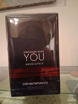 Emporio Armani Stronger With You Absolutely Parfum 100ml new