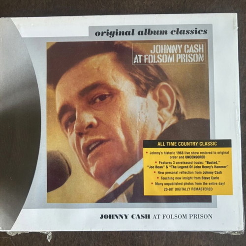 Johnny Cash At Folsom Prison CD, Original Album Classics