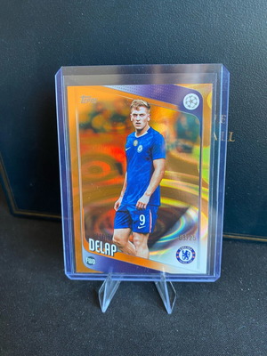 Liam Delap Topps UCC flagship Chelsea 2025-2026 card like new