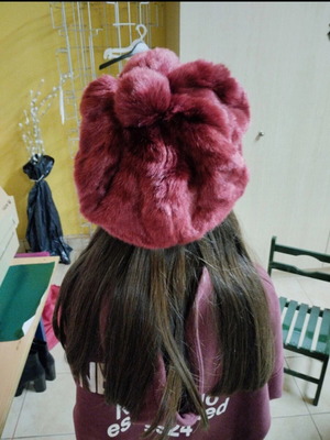 Bordeaux beret used, very good quality