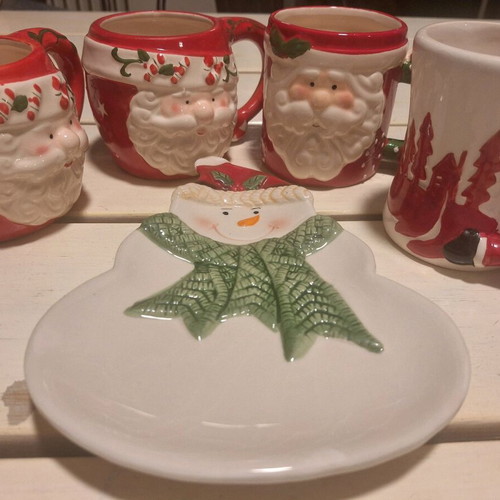 Christmas kitchenware new, set of 5 pieces