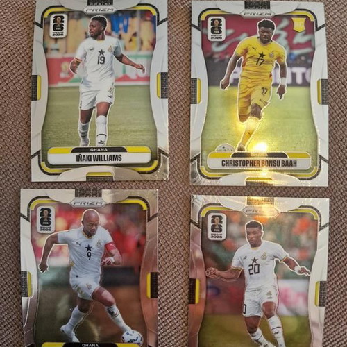 World Cup 2026 Panini Ghana card lot of 4 new