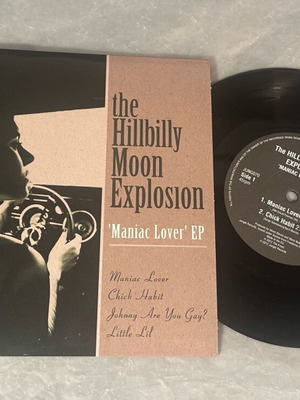 The Hillbilly Moon Explosion Maniac Lover Vinyl 7” EP σαν καινούργιο