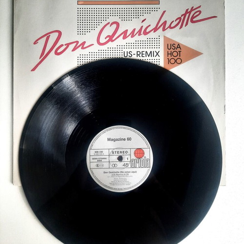 Magazine 60 Don Quichotte US-Remix 12" vinyl like new