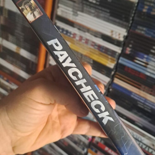 PayCheck DVD used, science fiction with Greek subtitles