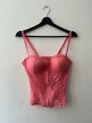 Lingerie Luna no 85b σαν καινούργιο, ροζ