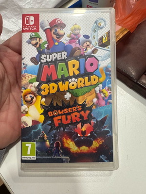 Игра Mario 3D World за Nintendo Switch нова, само празна кутия