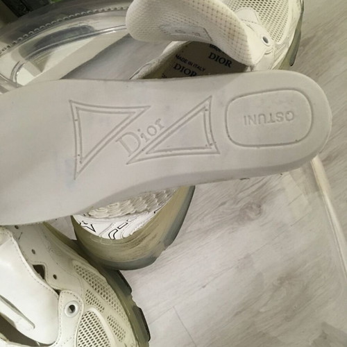 Christian Dior sneaker women size 37 like new, white