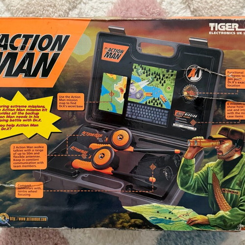 Action Man Extreme Mission Kit used, complete in case with box