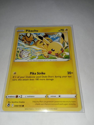Pikachu κάρτα Pokemon σαν καινούργιο