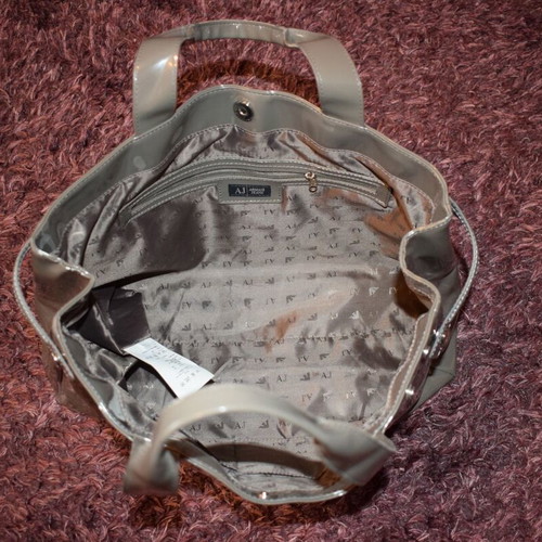 Armani Jeans nylon bag gray used