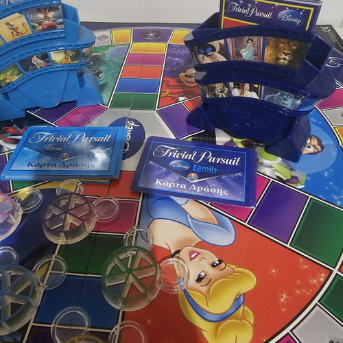 Trivial Pursuit Disney Family Edition board game used
