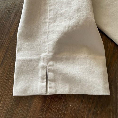 Trussardi pants like new, size M 38 10, gray with pockets and cuff opening