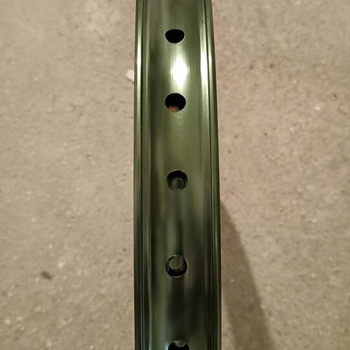 Bicycle rim 20" new, 36 spokes, cypress color