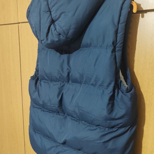 Sleeveless jacket, blue, size M
