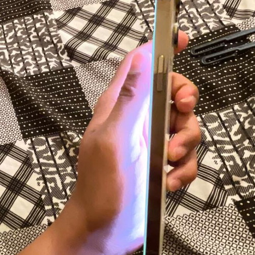 iPhone 13 Pro Max 256GB gold with genuine screen