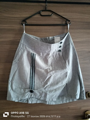 Attrattivo skirt used, gray, size XL