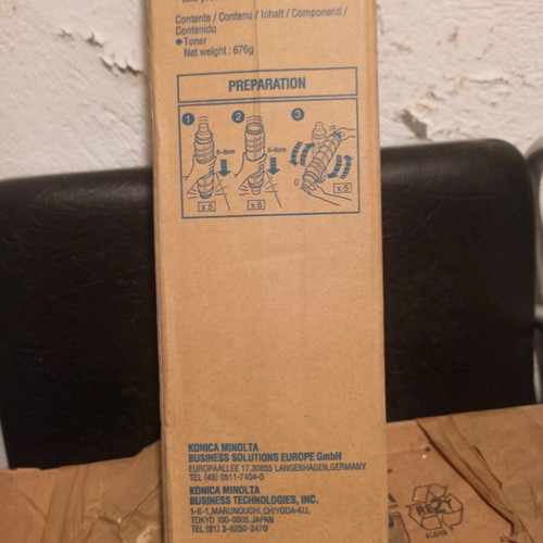 Konica Minolta TN301K (7130) Black Toner new, sealed package