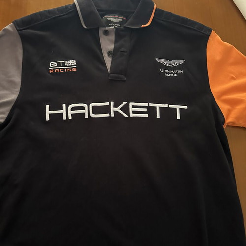 Polo Hackett Aston Martin racing black like new, size M