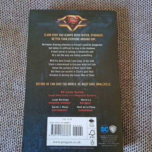 Superman Dawnbreaker new book by Matt De La Peña