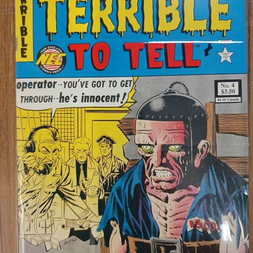 Comics Tales Too Terrible To Hel used, New England Comics Press