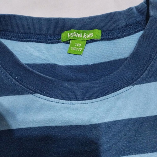Cotton shirt used, size 12, blue and turquoise