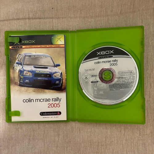 Colin McRae Rally 2005 Xbox Original German used complete