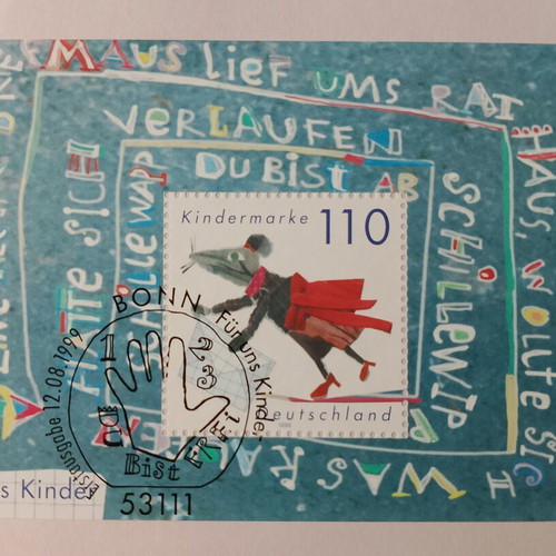 Germany 1999 First Day Cover Stamp, Bonn cancellation