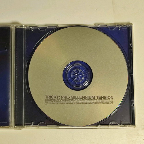 Tricky Pre-Millennium Tension CD like new, electronic