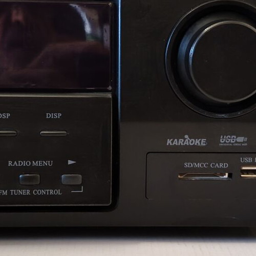 Akai AS110RA-320BT Karaoke Radio Amplifier with Bluetooth and USB like new